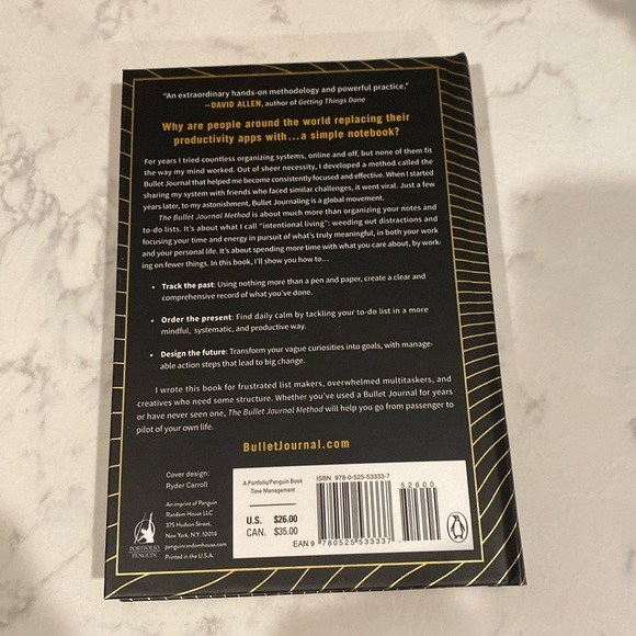The Bullet Journal Method new never used - Picture 3 of 5